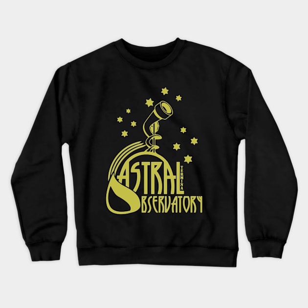 Astral Observatory trasparent Crewneck Sweatshirt by MadameDaFunkDesign